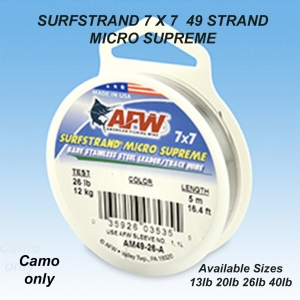 American Fishing Wire-Surfstrand Supreme, Trace Wire