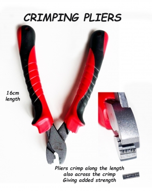 RED CRIMPING PLIERS