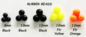 LARGE RUBBER BEADS